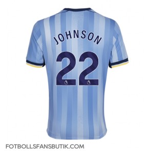 Tottenham Hotspur Brennan Johnson #22 Replika Bortatröja 2024-25 Kortärmad